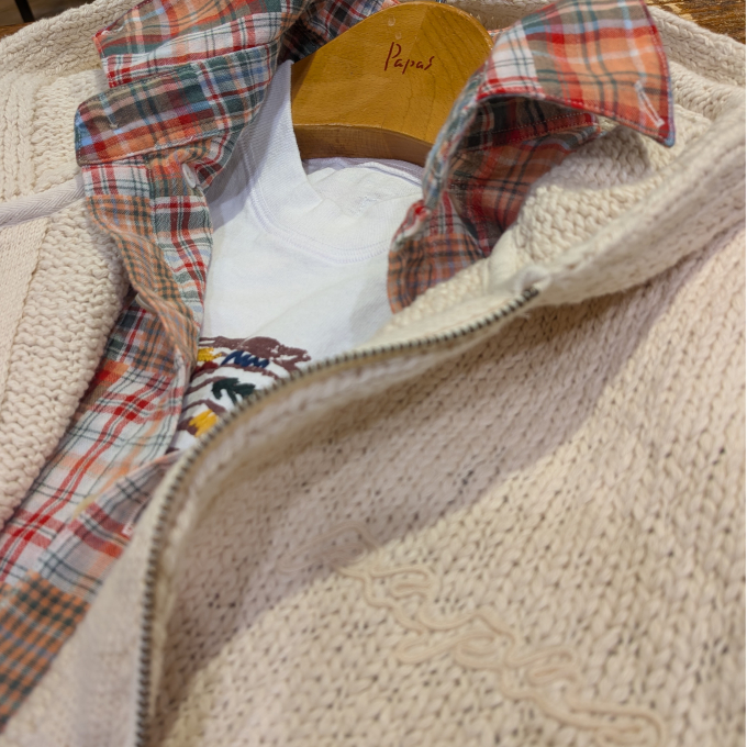 【パパス】春の新作ニットのご紹介✨