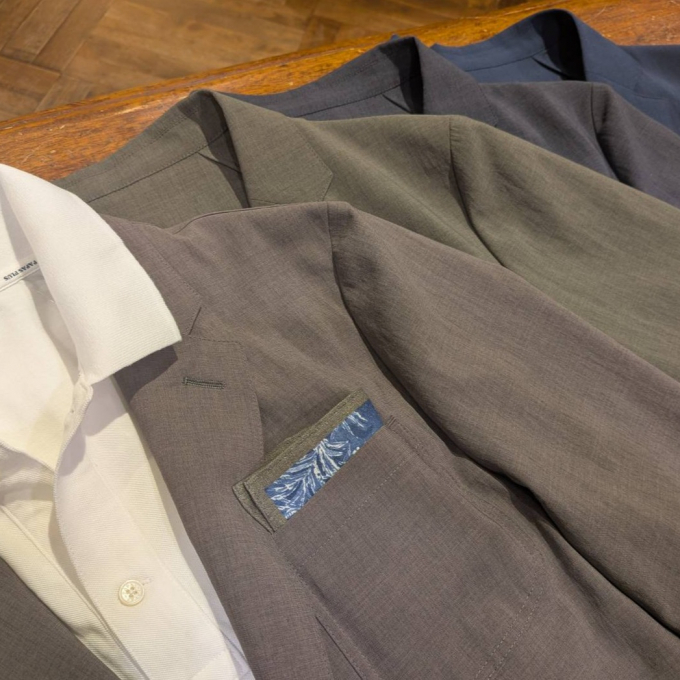 【パパス】春夏に着れる快適ジャケット✨