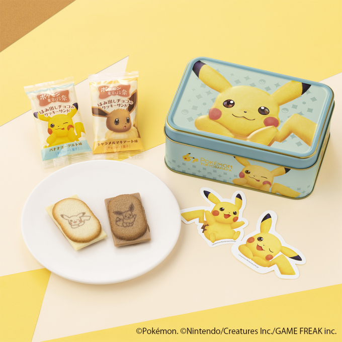 【ポケモン東京ばな奈】ピカチュウ＆イーブイが可愛すぎるクッキーサンドから「スペシャル缶」が誕生。ピカチュウのスペシャルステッカーもついてくる！
