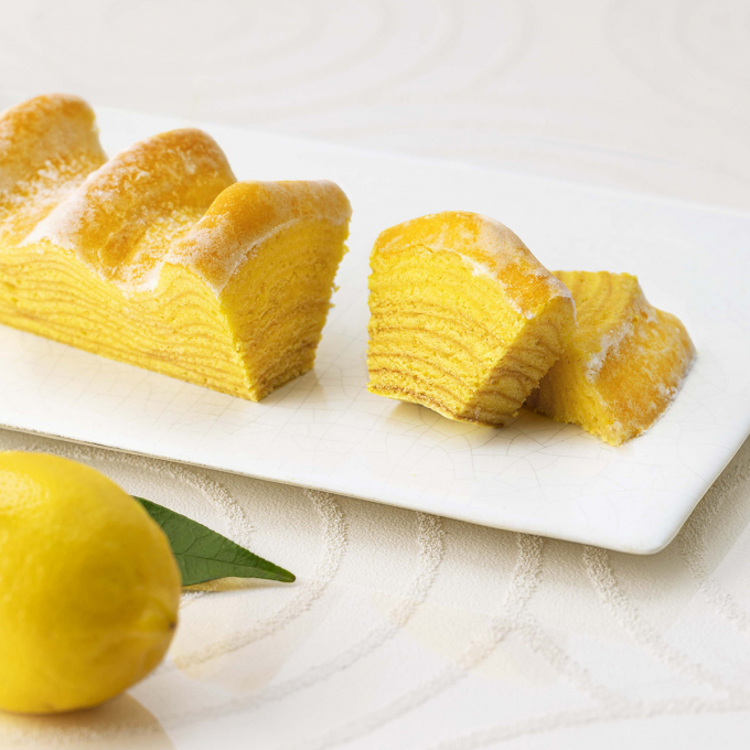 【夏限定】『レモン香るマウントバーム』が登場！地中海レモン100％で仕上げた爽やかなバームクーヘン。