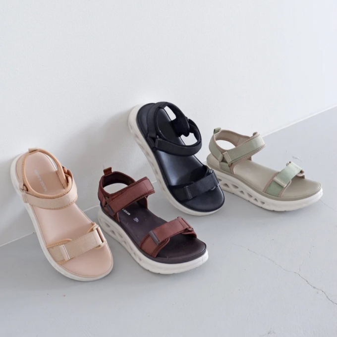【MODEKAORI】ベルテッドスポーツサンダル
