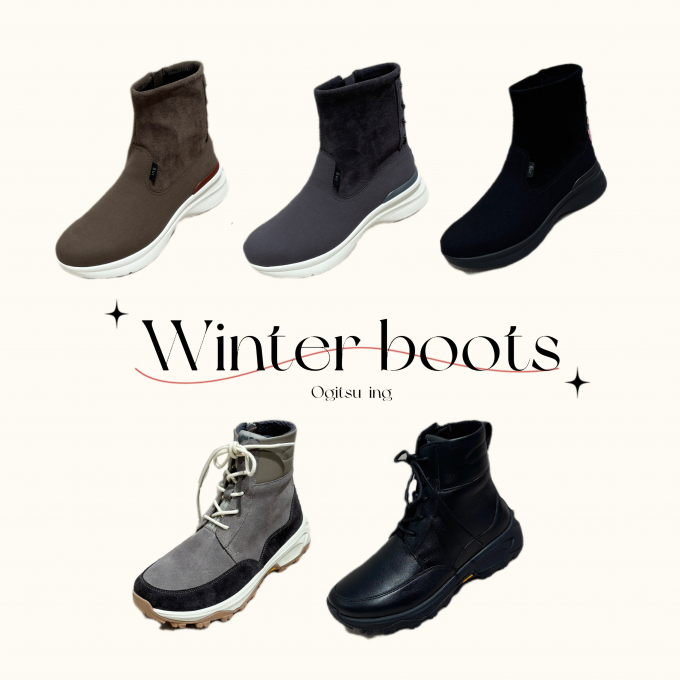 【ing】防寒ブーツのご紹介＆ご優待会のお知らせ☃️