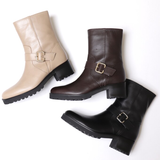 エンジニア風ショートブーツ入荷しました【タラントンbyダイアナ】