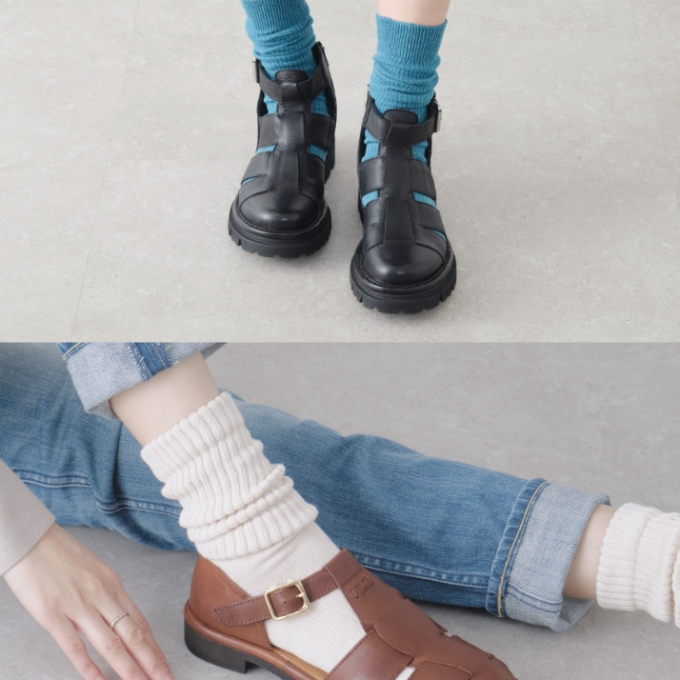 【ラボキゴシ　サヤ】春のグルカサンダル