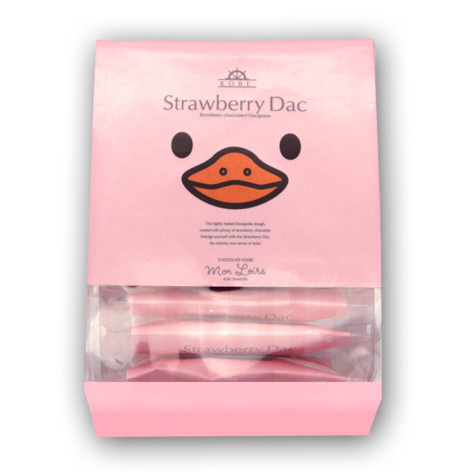 【モンロワール】ピンクのアヒルが目印！苺のダックワーズ