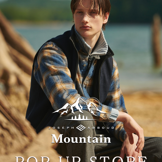 【JOSEPH ABBOUD】 期間限定 Mountain POP UP STORE