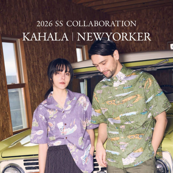 KAHALA×NEWYORKER発売！