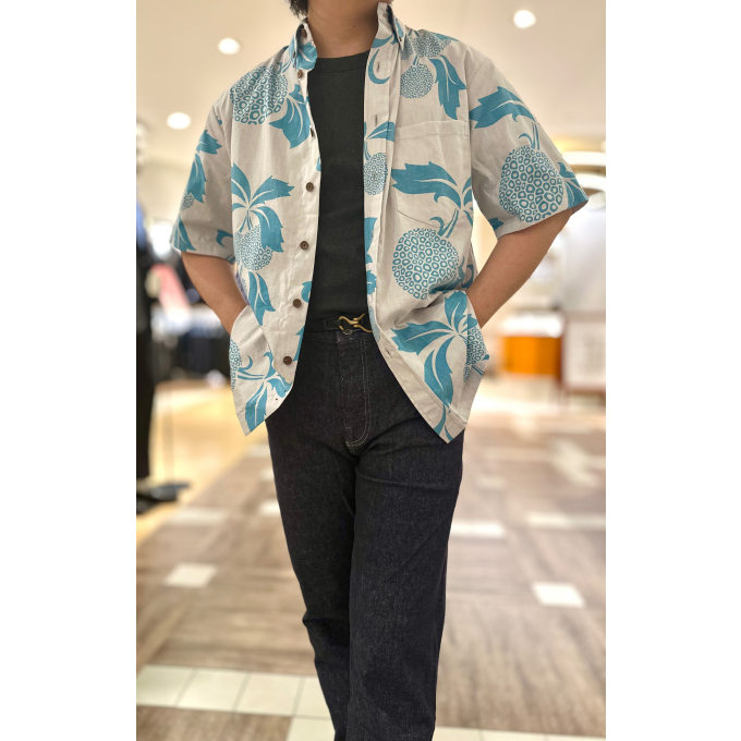猛暑を気分よく！柄シャツ特集