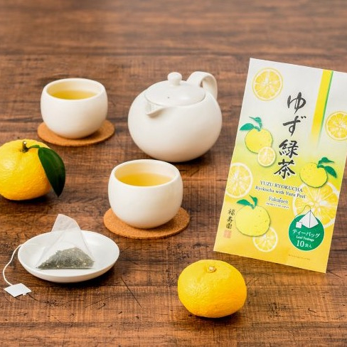 『ゆず緑茶』ご好評販売中です