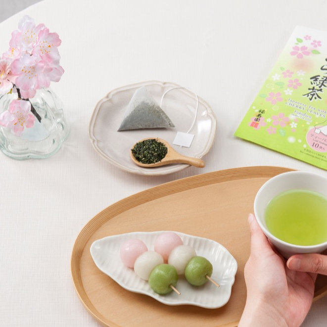 【春季限定】人気の『さくら緑茶』入荷です