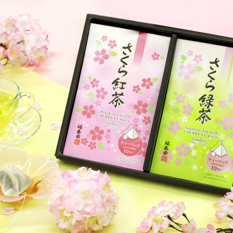春季限定さくらのお茶が届きました