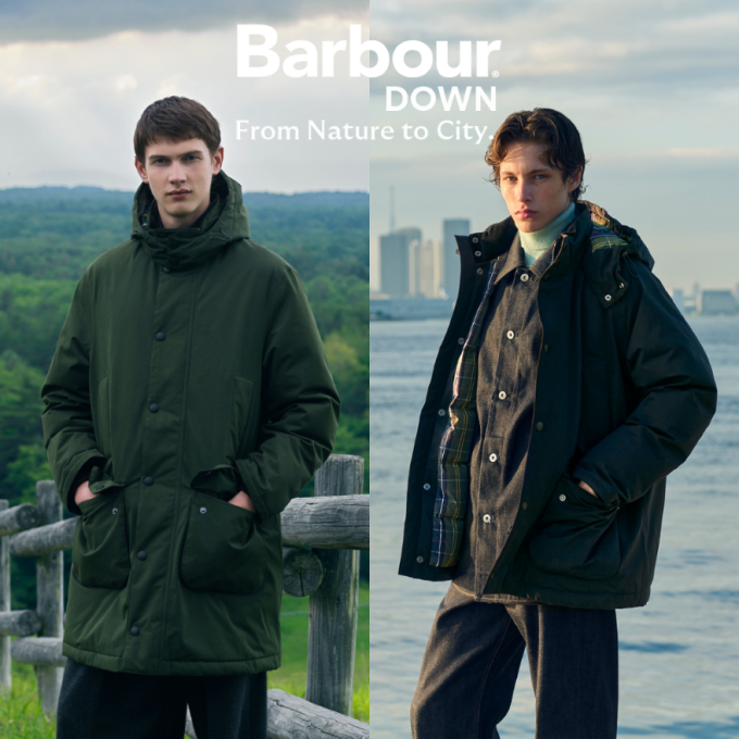 Barbour＜バブアー＞が、今季注目の新型ダウンジャケットを発表！