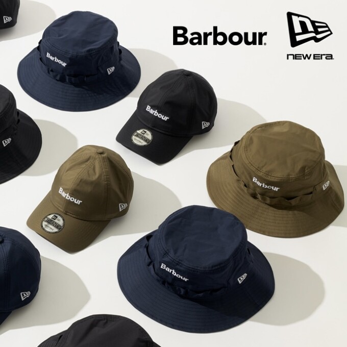 Barbour × New Era®コラボレーションアイテム発売