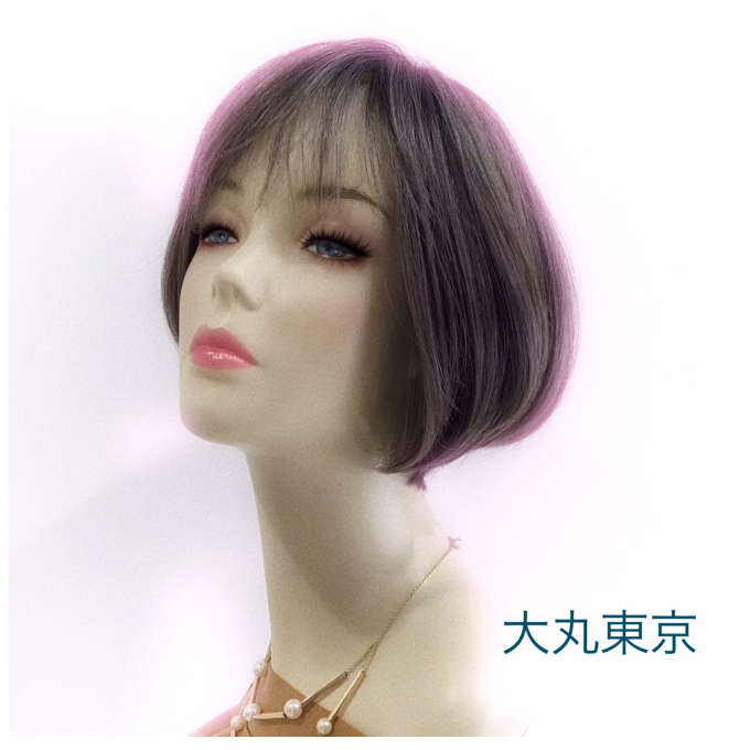 丸みシルエット大人ボブ