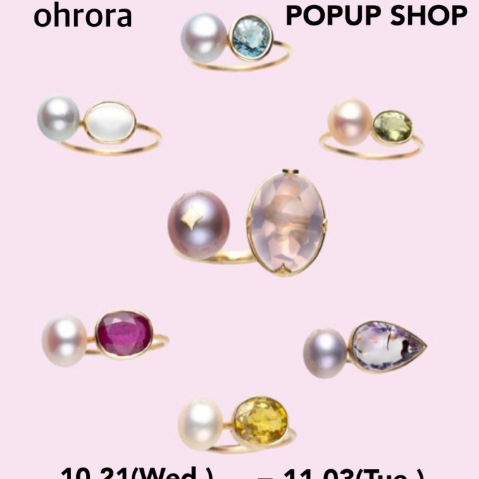 ohrora【期間限定】 POPUP SHOP