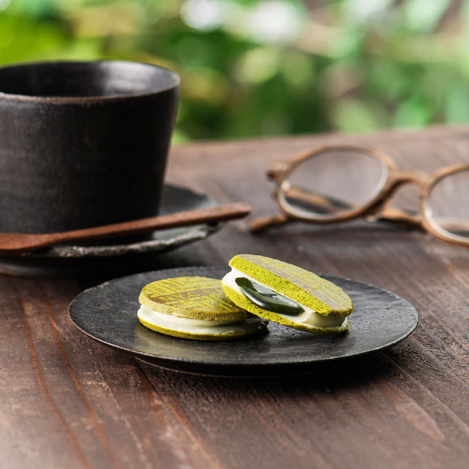 【N.Y.C.SAND】3月15日発売！！抹茶を味わいつくす　大人の和スイーツ「N.Y.抹茶キャラメルサンド」