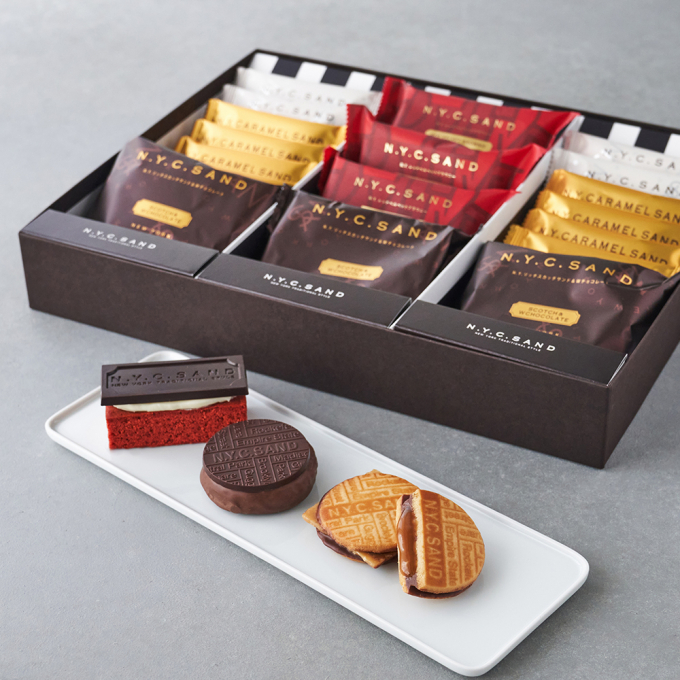 【N.Y.C.SAND】お歳暮におすすめ「N.Y.C.S.ギフトボックス18個入」大丸松坂屋オンラインストアご予約受付中！