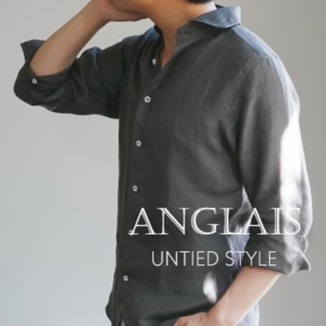 【ANGLAIS】夏の定番リネンシャツ