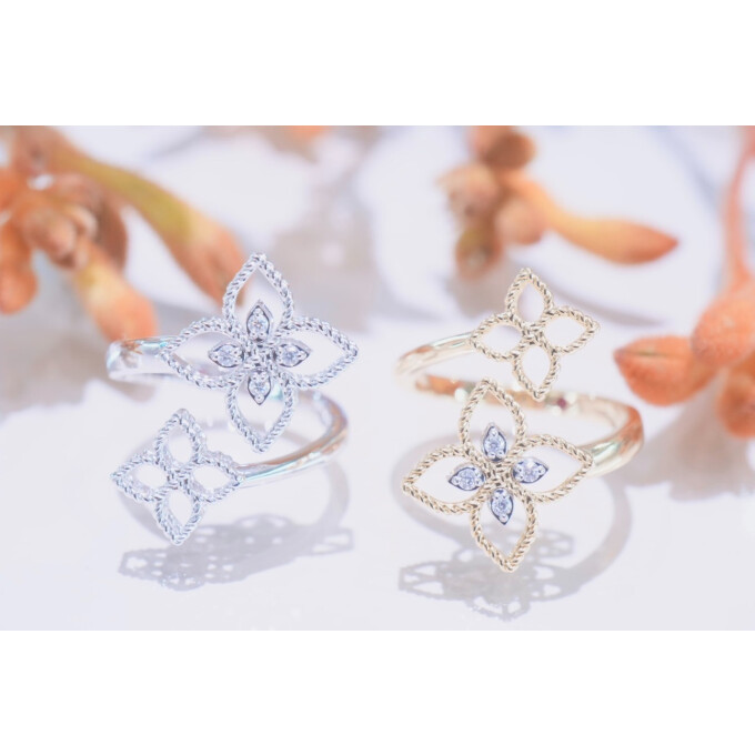 秋の装いに華やぎを添える「DESERT FLOWER」コレクション　リングのご紹介✨