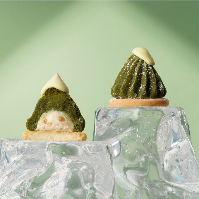 “生食感”焼きモンブランに抹茶が誕生。「モンブランTHE珀山」夏限定モンブランスイーツ