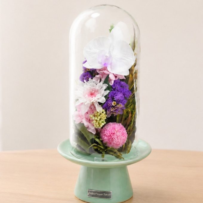 プリザーブドフラワーのお供え花