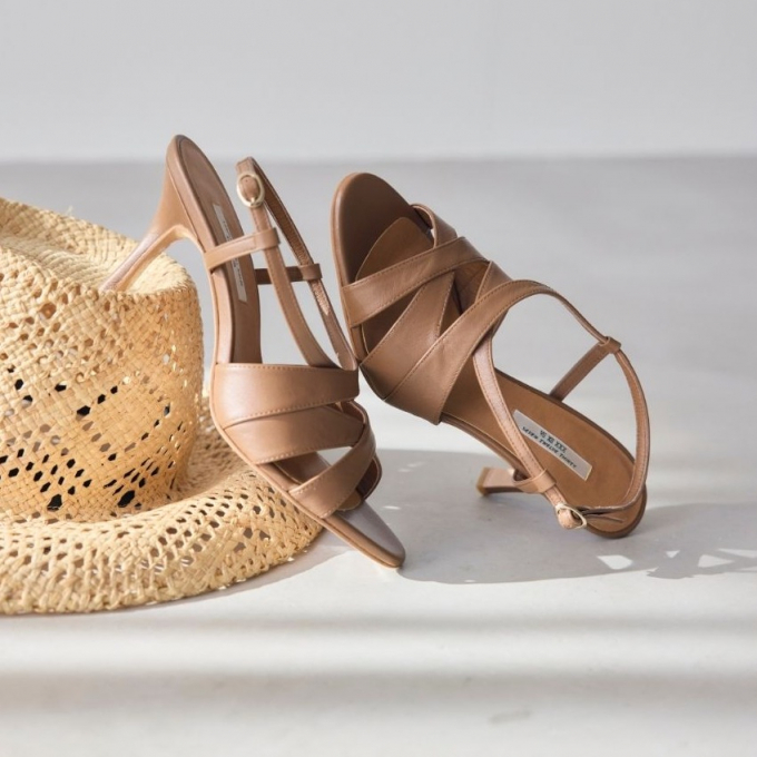 《SEVEN TWELVE THIRTY》Covered sandals　ご紹介