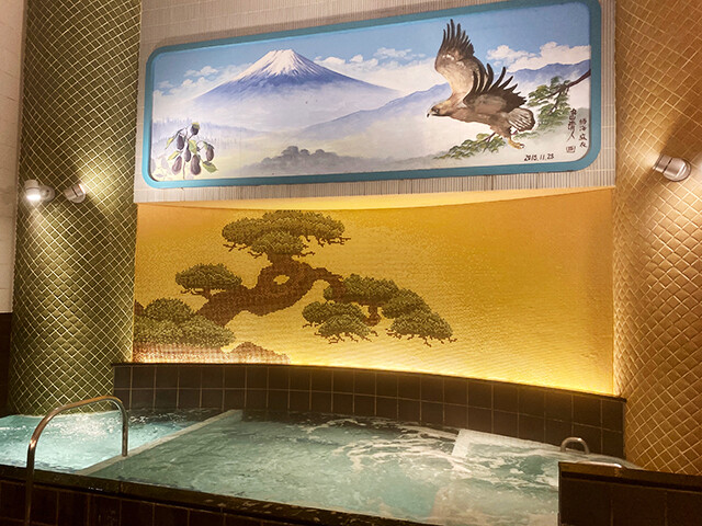 千駄木 ふくの湯】美しい壁画を眺めながら温まる和モダンの銭湯 | 上野