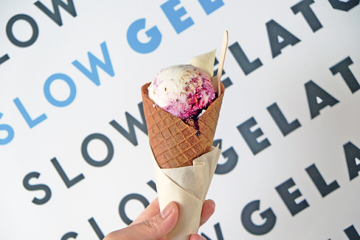 SLOW GELATO in bulk】新感覚！ 「混ぜたてジェラート」が味わえる