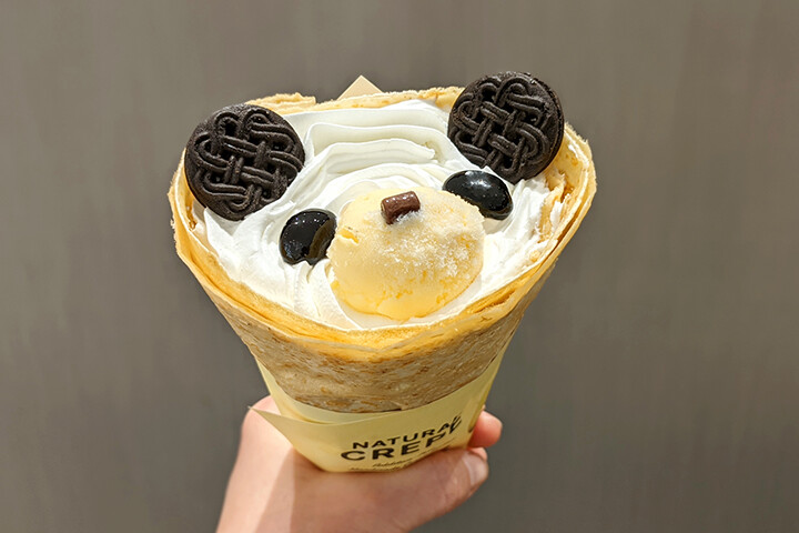 ナチュラルクレープ 上野マルイ店】素材を生かし、一つひとつ手作りに