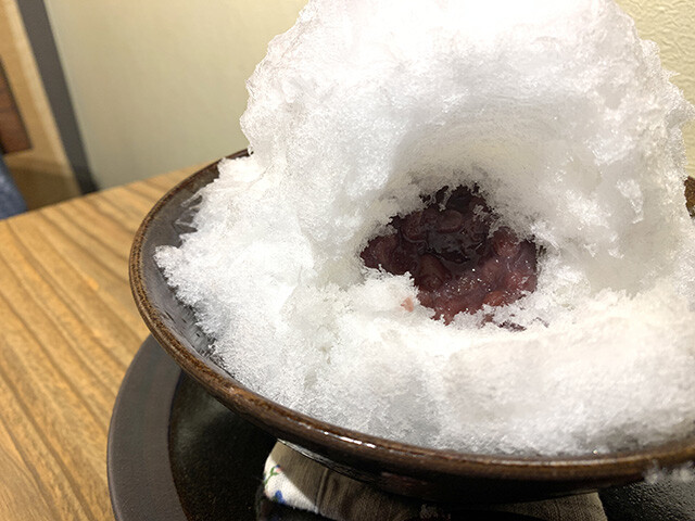 うさぎやCAFE】大人限定！日本酒とあんこが出合うかき氷 | 上野が、すき。