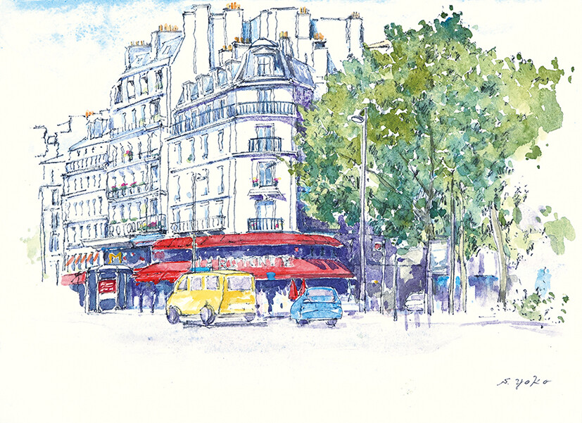 ～パリ・イタリア　スケッチ集～　白井洋子 水彩画展