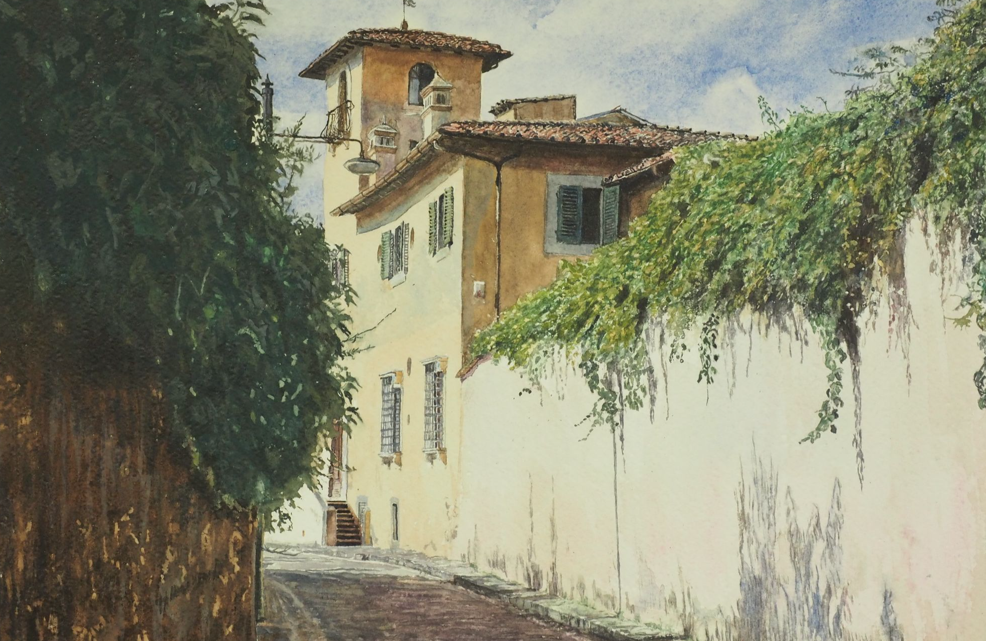 毛利  元郎  絵画展　－イタリア・記憶の扉－