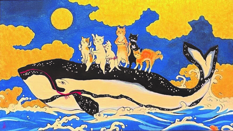 あやかし あわせ　扇浦レミイ 絵画展　