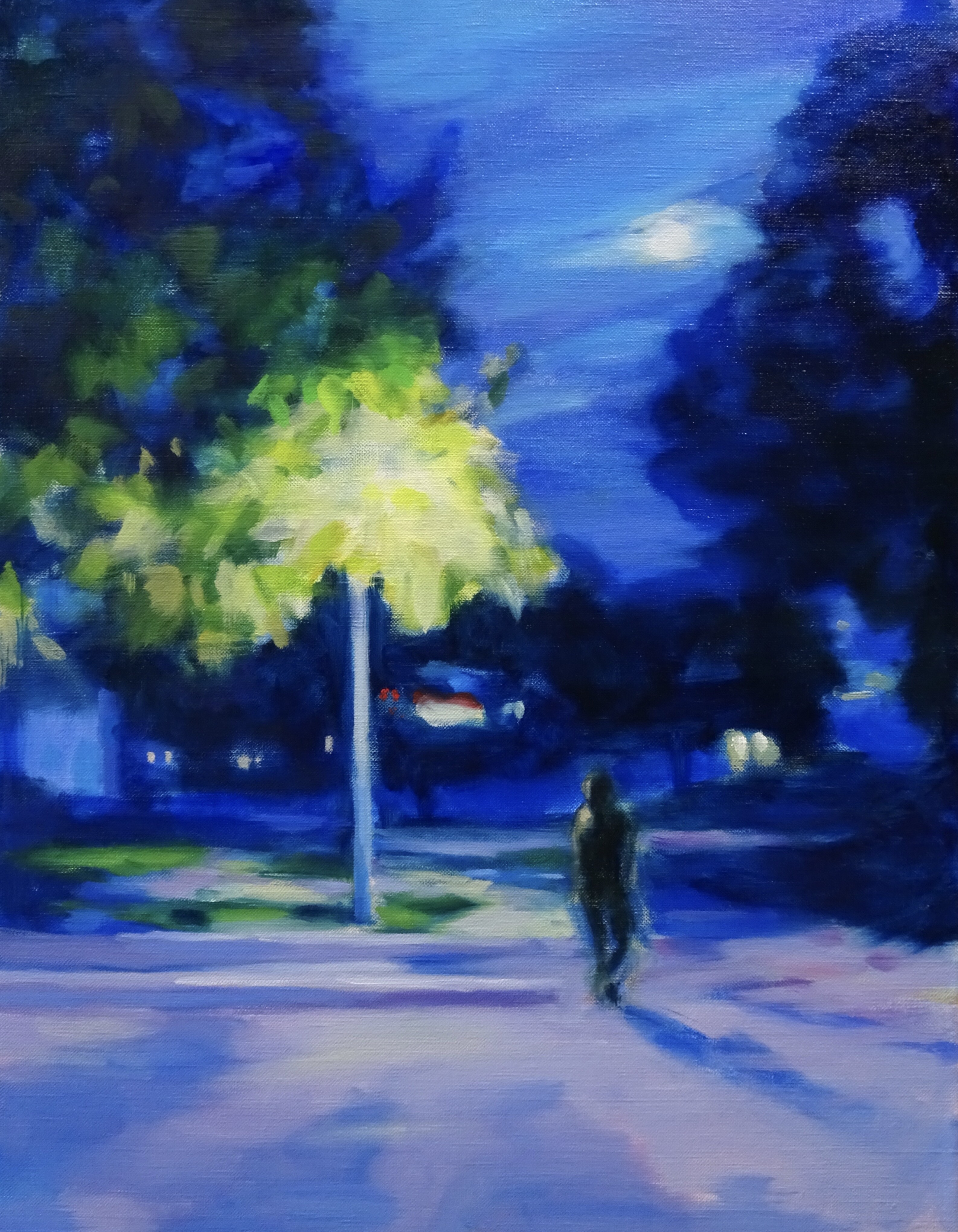 気配～夜のあとさき　栗田なおみ　油彩画展