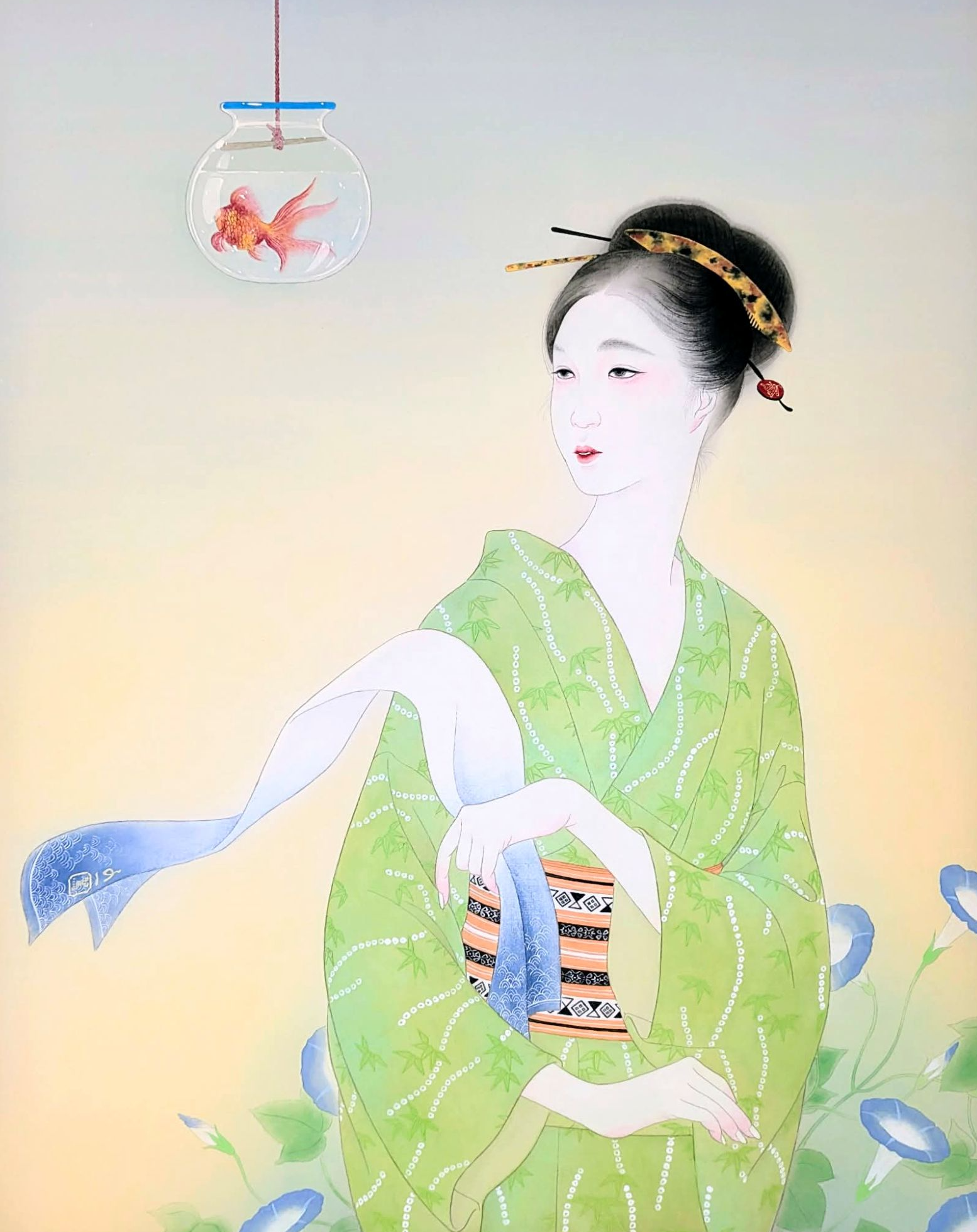 林不一  日本画展　～こころ訪いて～