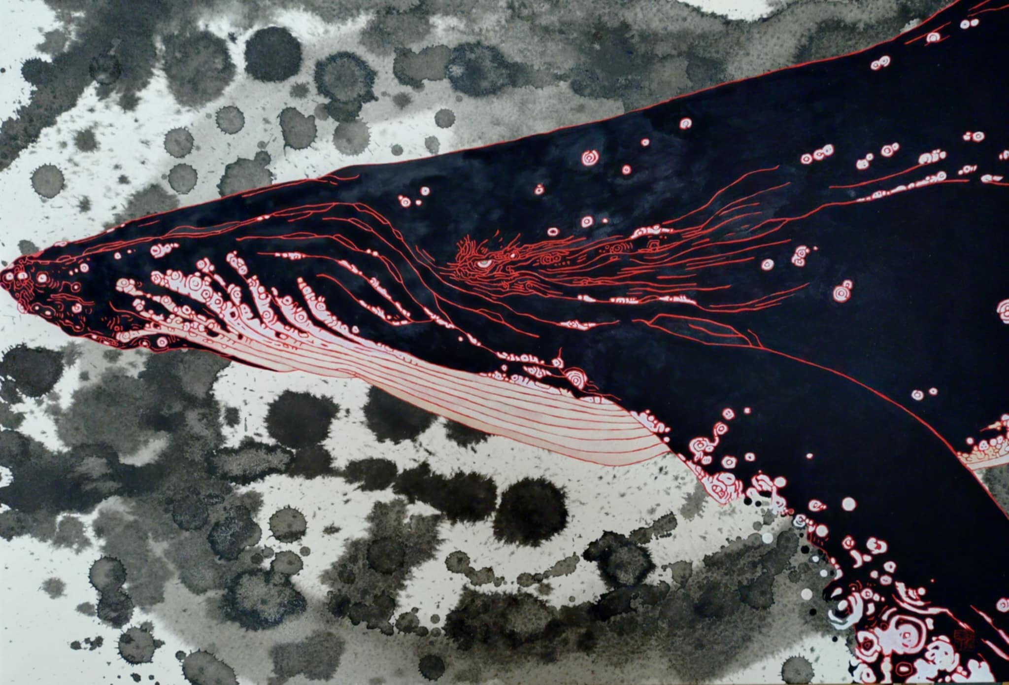 鵜飼義丈・新生加奈 日本画展  祈り/鼓動