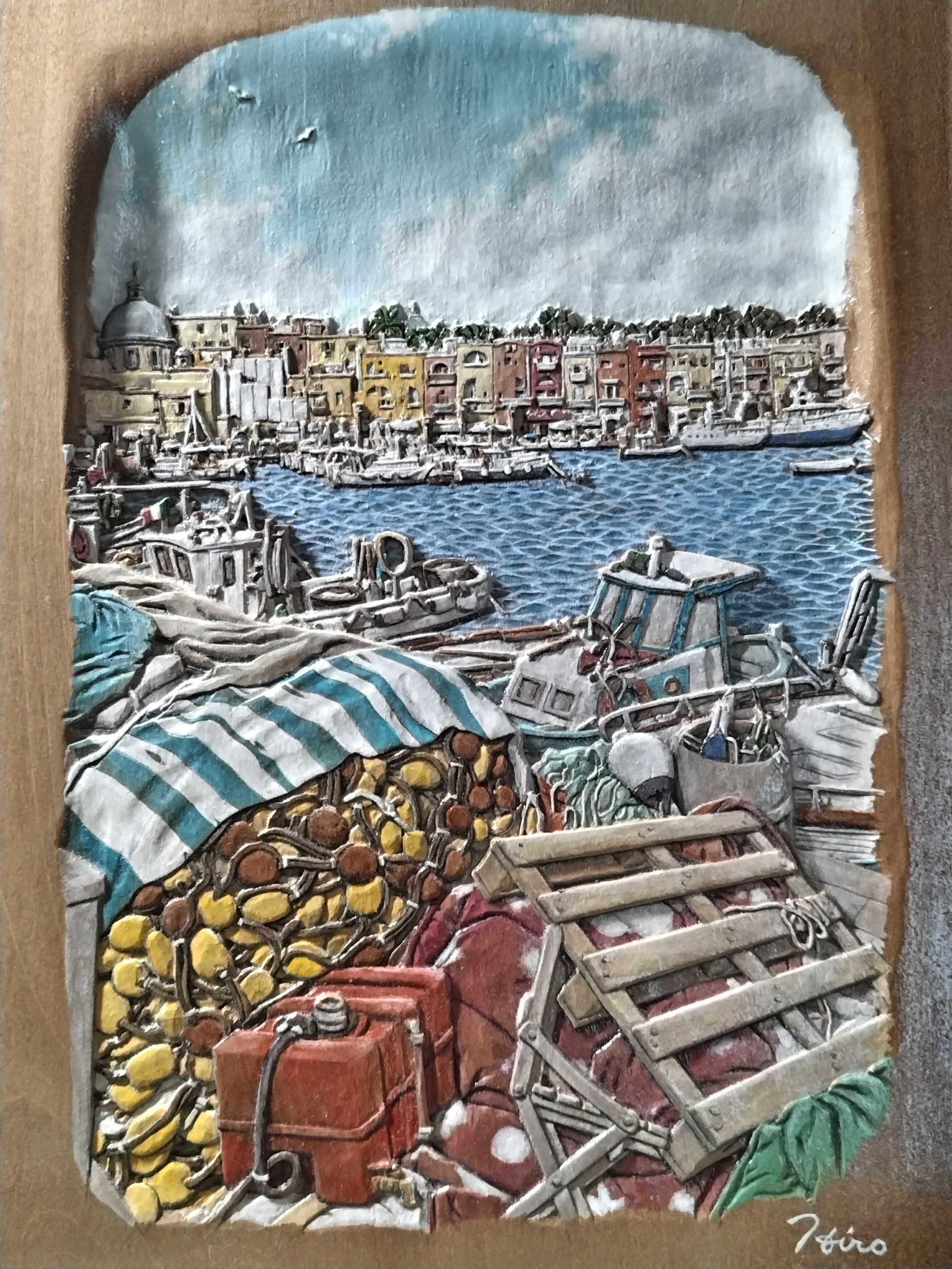 藤原裕之　イタリア細密レリーフ展