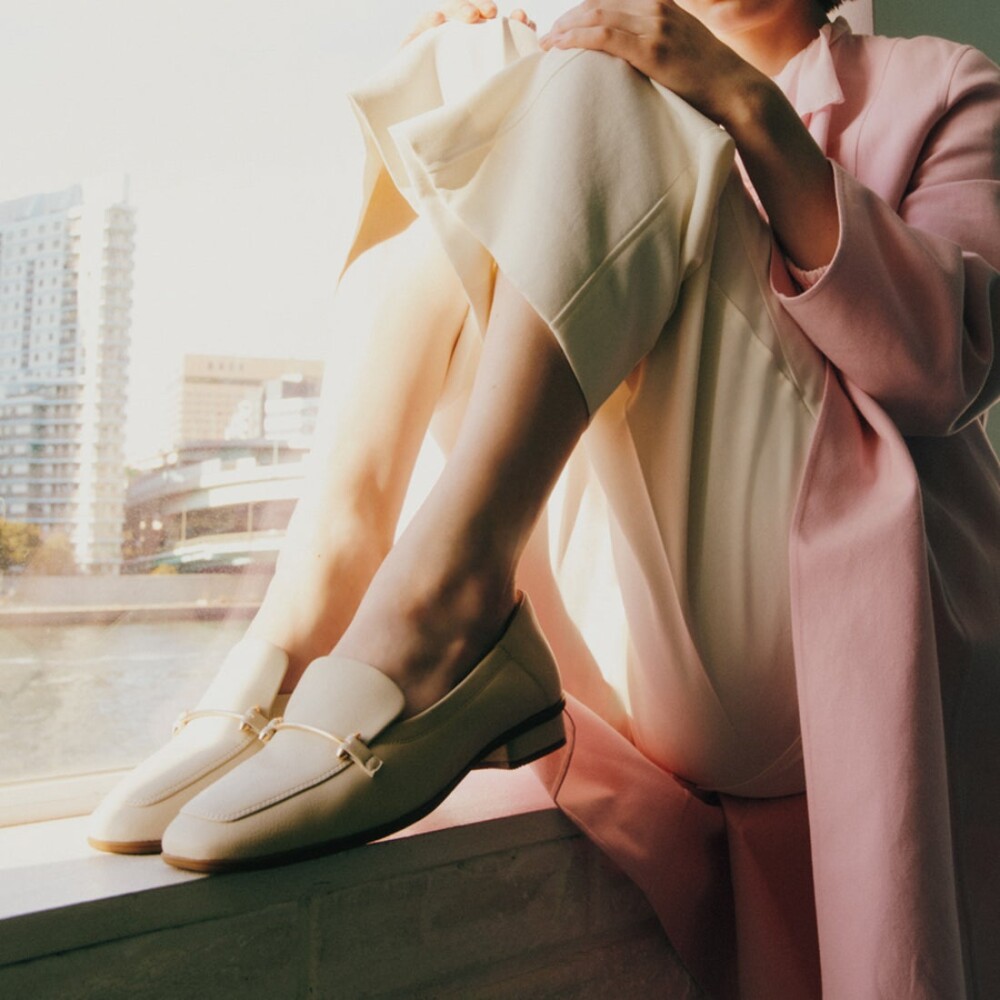 ✨〈 フィットフィット 〉  New 春の新色🌿《 撥水ソフトストレッチローファー801 》🌸