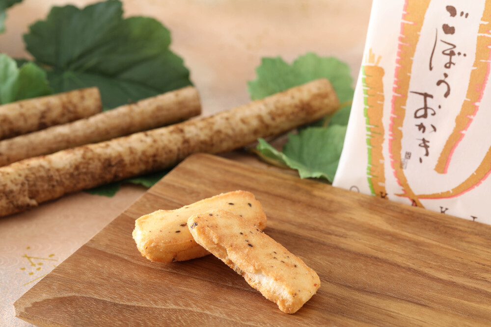 〈葵の倉〉🍘「ごぼうおかき」のご案内🍘