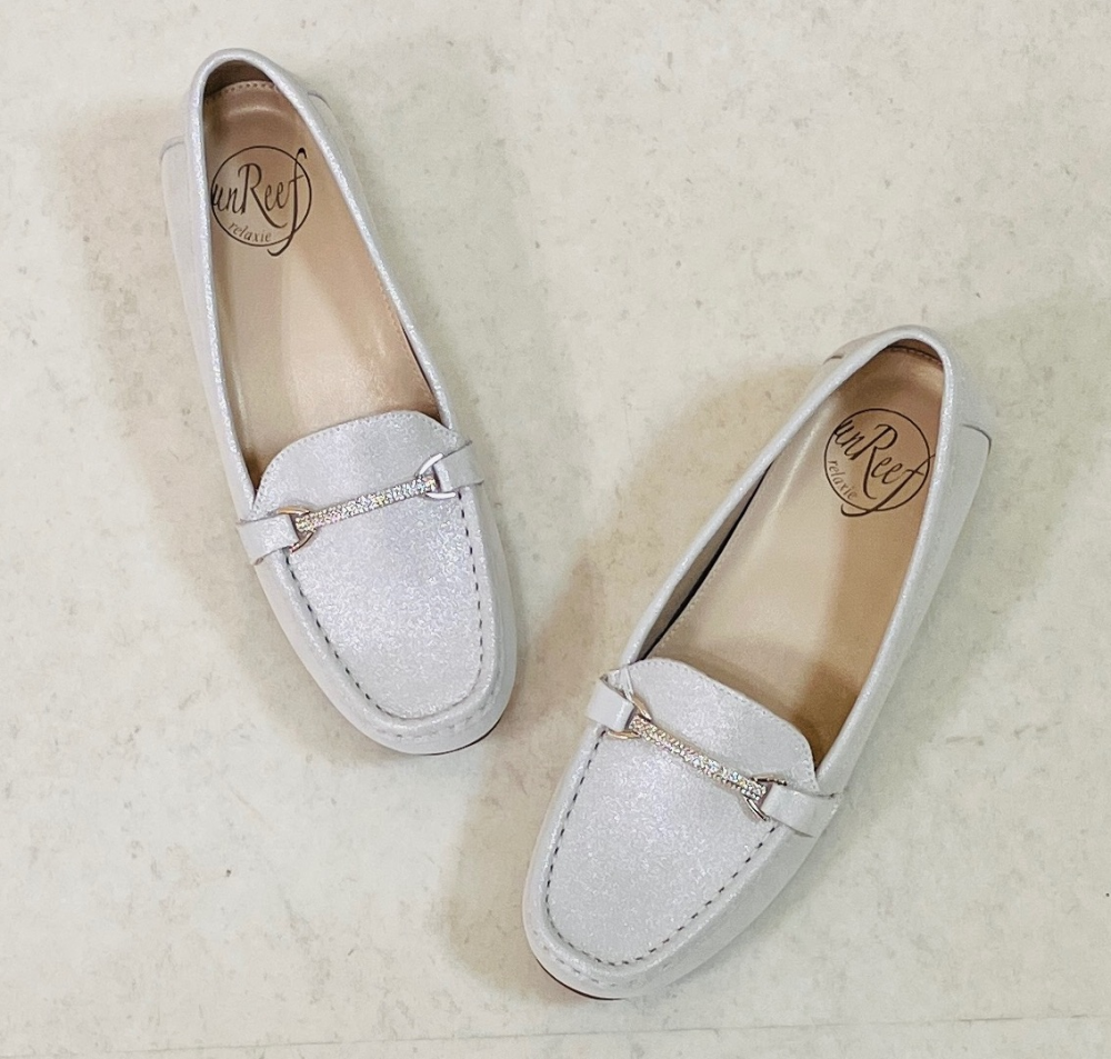 ＜モーダクレア＞✨  NEW  ✨　unReef（アンリーフ）  インヒールビットモカシ🌸