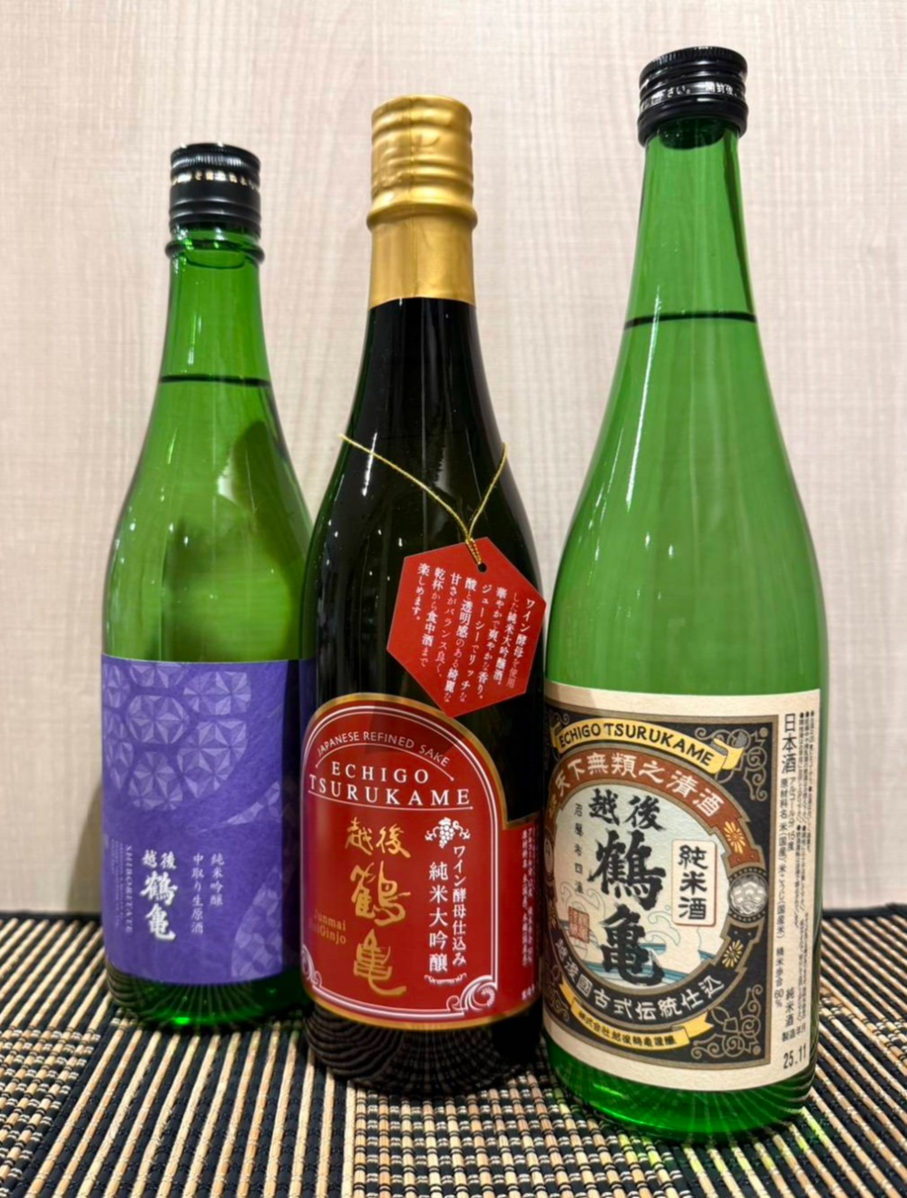 今週のおすすめ日本酒 ≪越後鶴亀≫