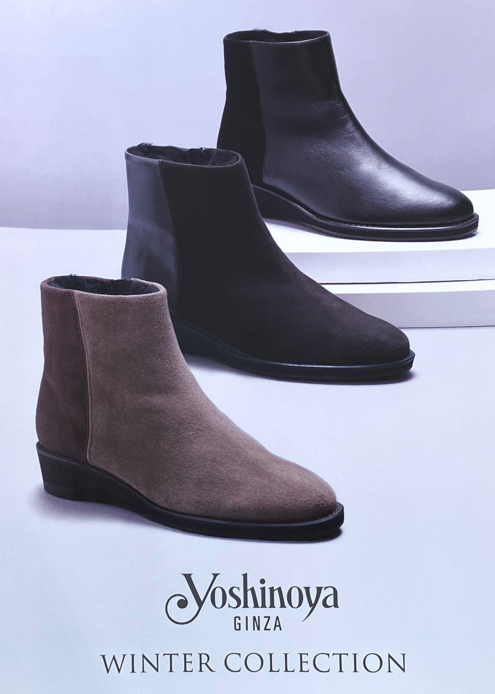 ＜銀座ヨシノヤ＞　✨ インナームートンが可愛い晴雨兼用ブーツ ✨