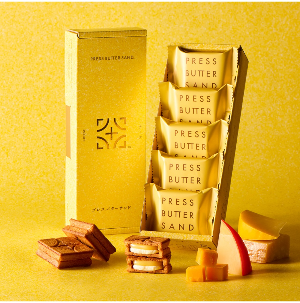 PRESS BUTTER SAND、バターサンド〈チーズ〉が東京店舗限定で販売開始！