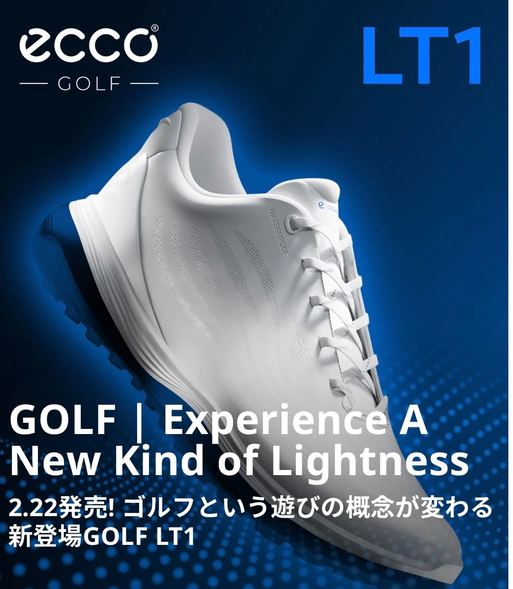 ❄️ 新作 New✨〈エコー〉《 ECCO  LT1 M 》⛳️