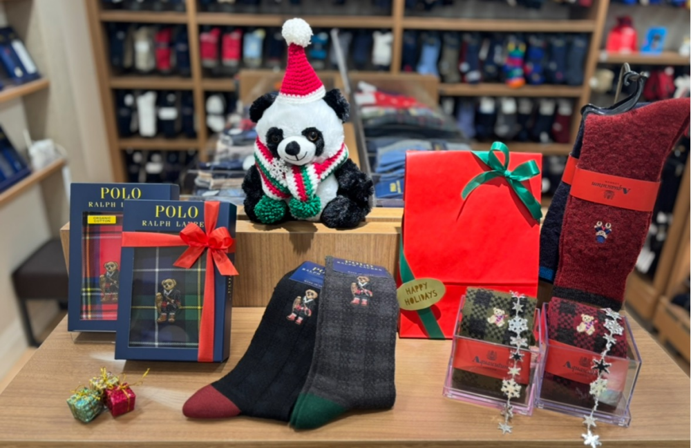 ギフトにホリデーソックス🎄