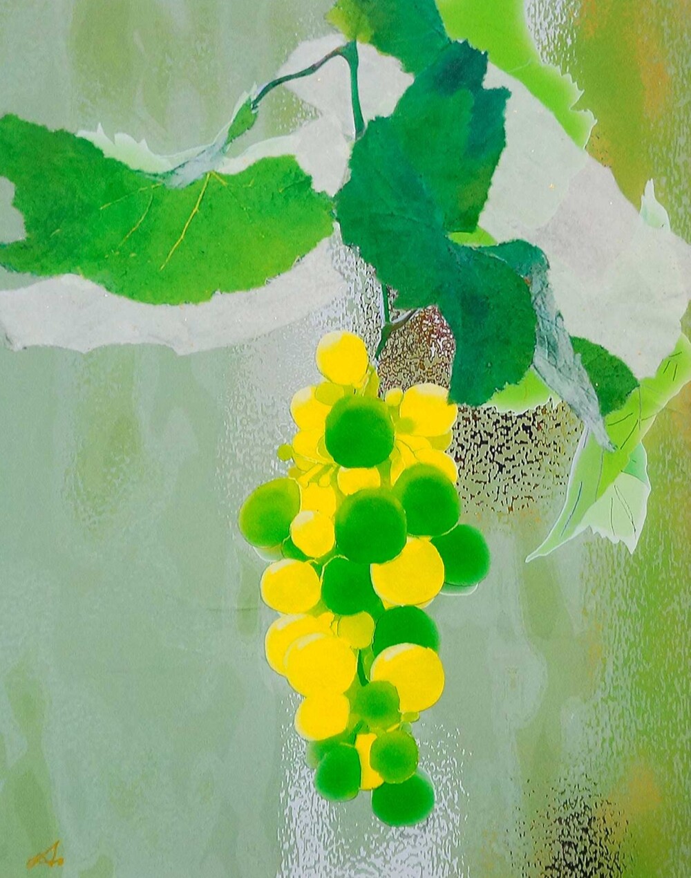 緒形昭弘作品展　花の咲く惑星で
