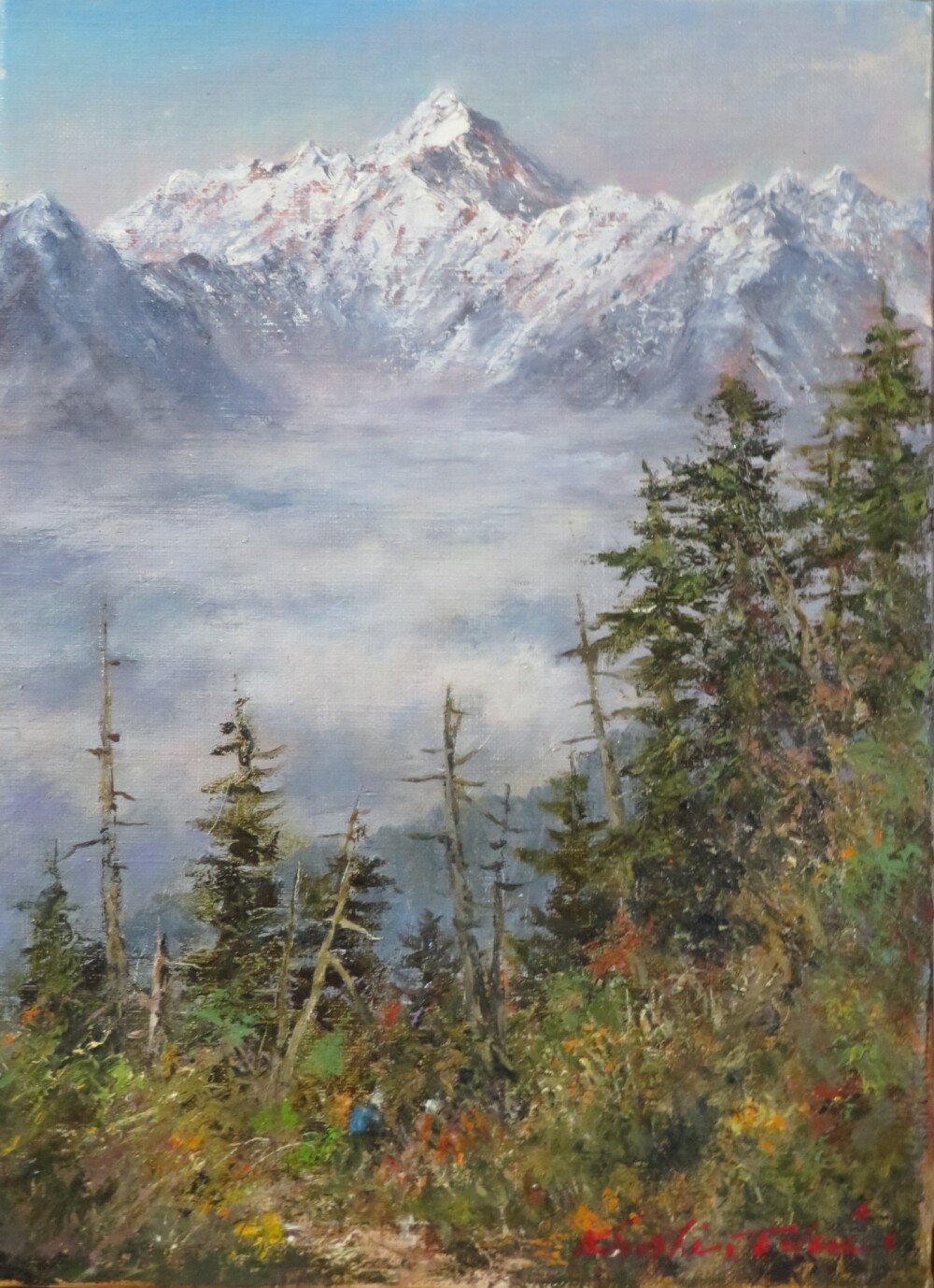 ― 山への讃歌 ―　武井 清　油絵展
