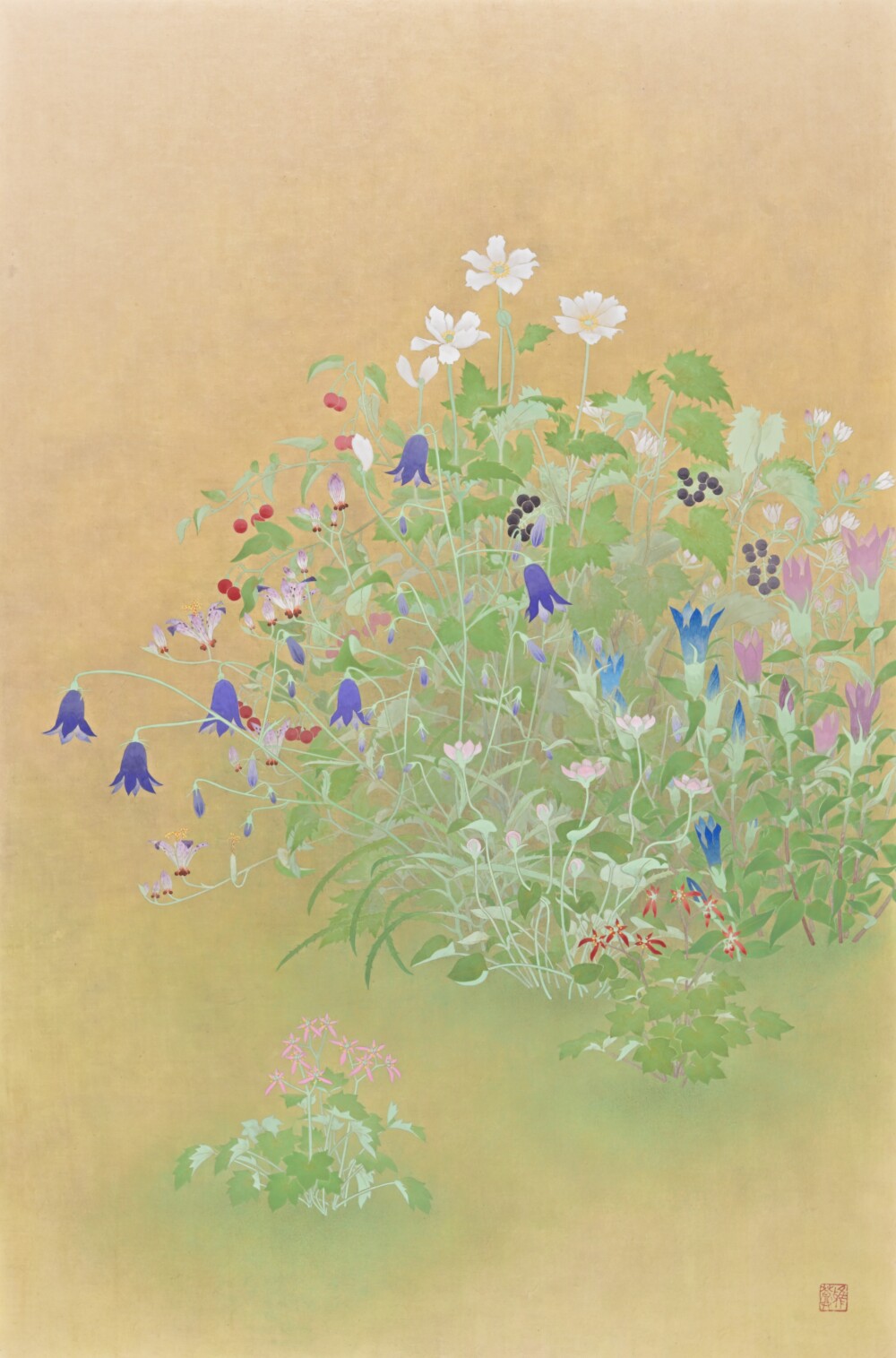 神々の座  中川雅登 日本画展