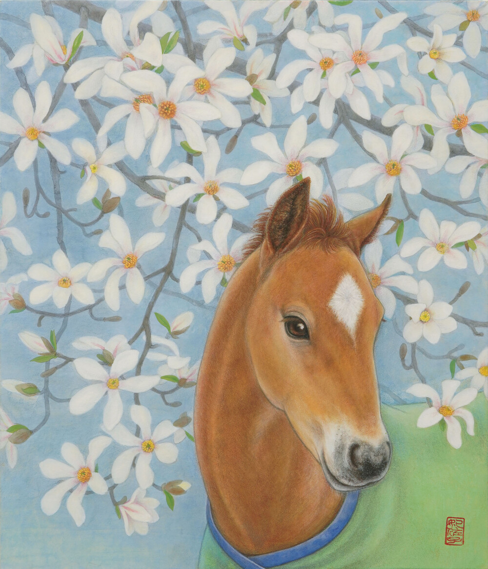 ことほぎのいきものたち 中村妃佐子日本画展