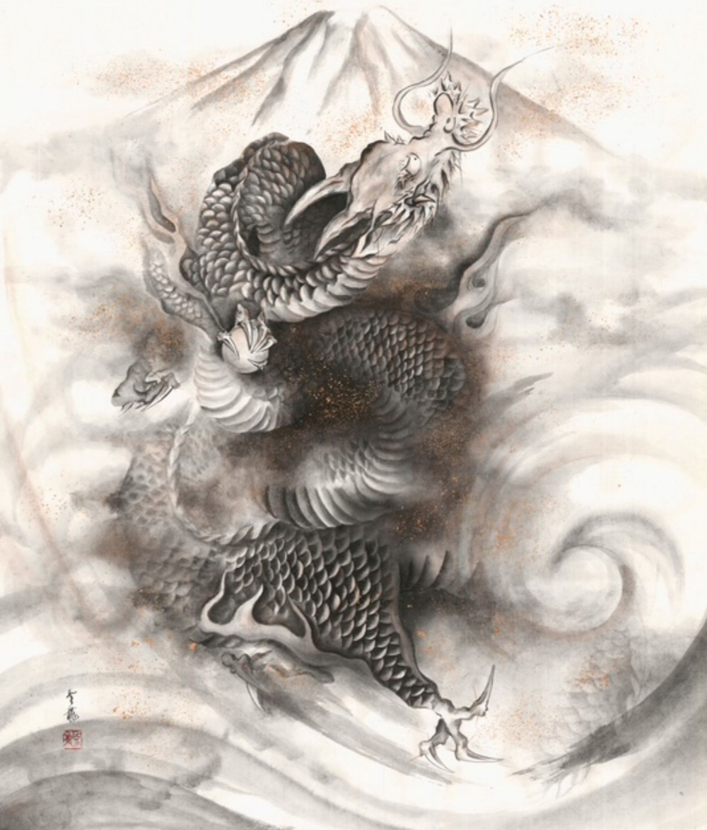 北畠聖龍　展「福を招く」